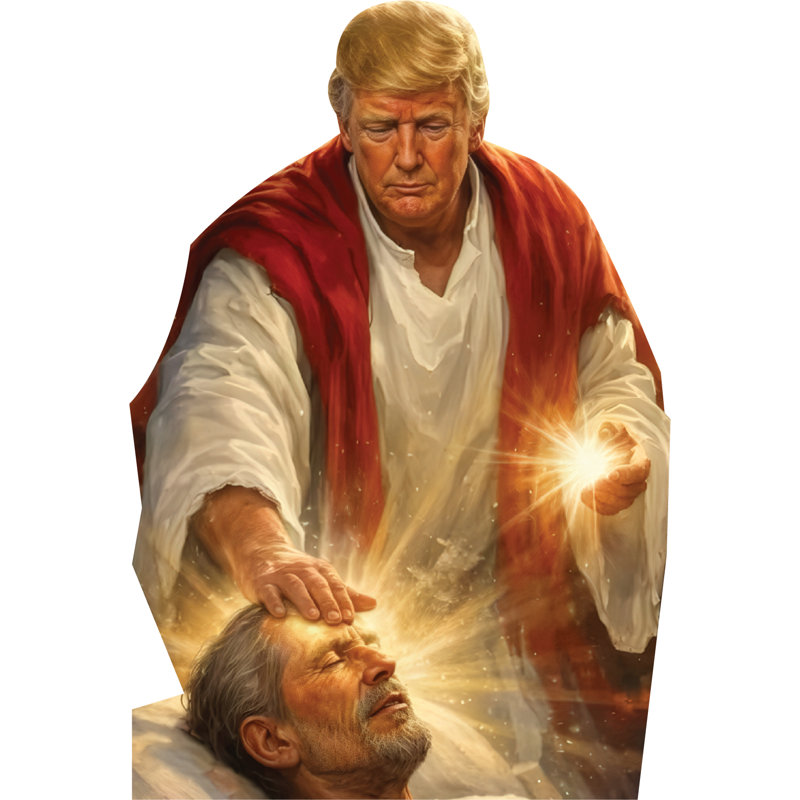 H38318 Trump Jesus Heal