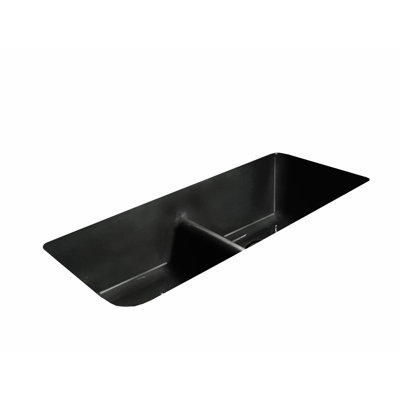 Big Corona 43'' L Undermount Double Bowl Cast Iron Kitchen Sink