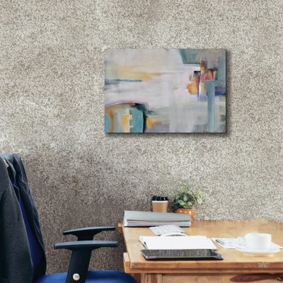 On My Terms - Wrapped Canvas Print