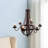 Suspended luminaire with adjustable chain