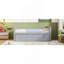 Lit de jour pleine grandeur avec lit gigogne simple et tiroirs, pleine grandeur, gris-951826387