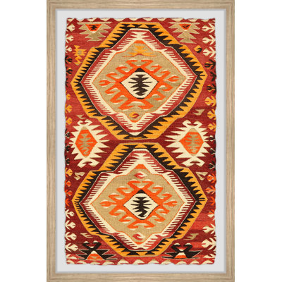 Motif de lueur orange - photographie avec cadre photo