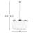 Ainsley 8 - Light Dimmable Tiered Chandelier-1424120451-1424105114-1424105115
