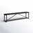 Lopez Solid Wood, Stainless Steel Bench-1398458797