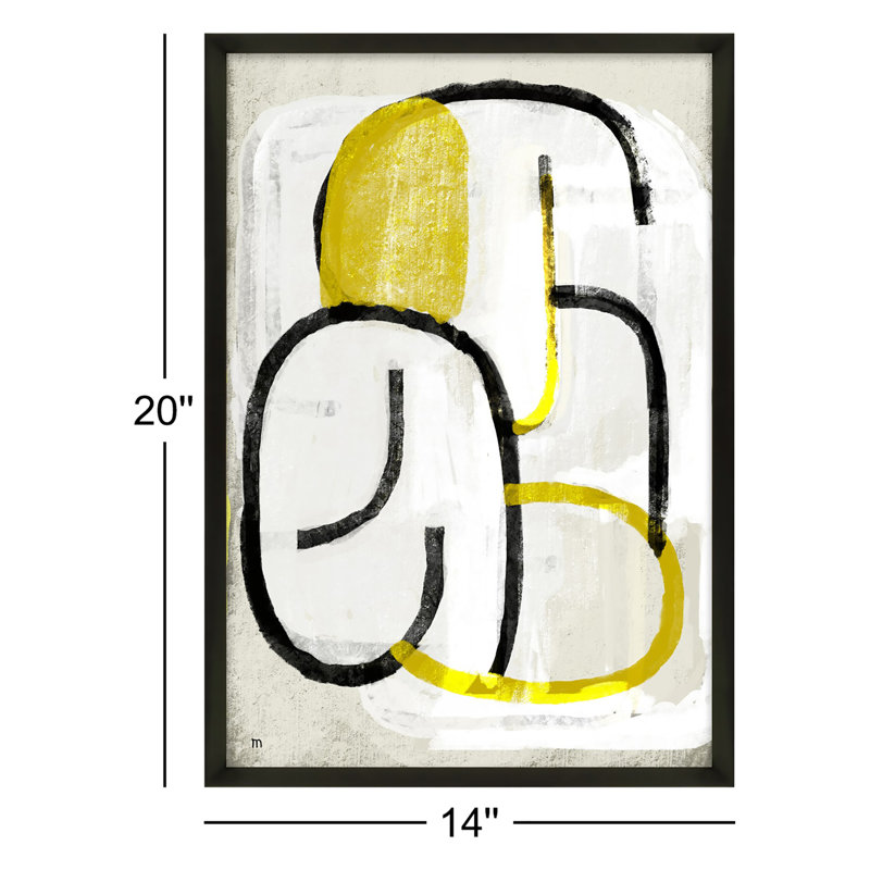 Somewhere Print by Studiom, Black, 20" H x 14" W x 1.25" D