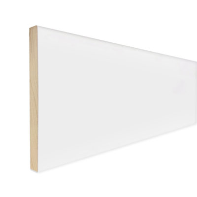 Primed Craftsman 4-1/4" Baseboard Moulding