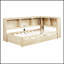 Lit de jour avec lit gigogne, armoires de rangement et ports USB pour un confort et une organisation améliorés-392159033