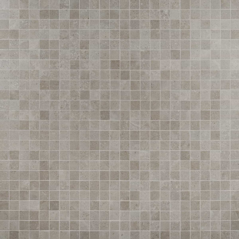 New Rock 2X2 Matte Porcelain Mosaic, Tortora Beige
