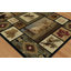 Tapis brun et beige de style Sud-Ouest-16344782