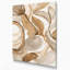 Aquarelle abstraite, art mural sur toile beige-1237139707