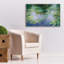 «Blue Lily 3» par Julia Purinton, art mural épique Graffiti, 40 po x 26 po-1530618568