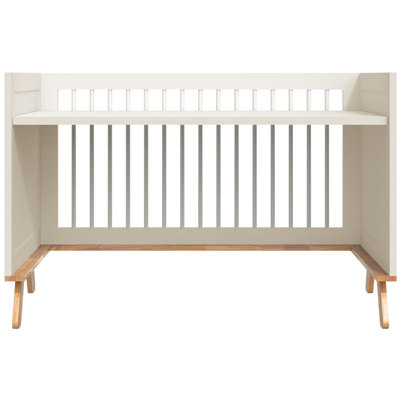 Lit de bébé convertible 5-en-1 multifonctionnel, Gris