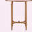 Bordeaux Red Side Table