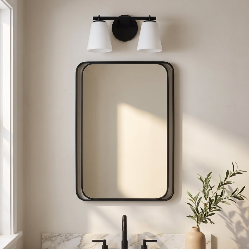 Rafaella 2 - Light Dimmable Vanity Light, Matte Black