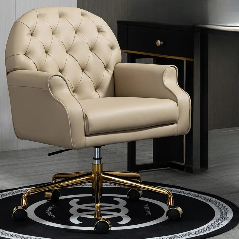 Lansdale Genuine Leather Side Chair