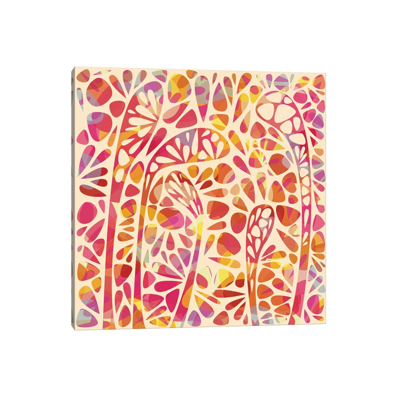 Joy by Nic Squirrell - Print on Canvas, 45.72 cm H x 45.72 cm W, Wrapped Canvas