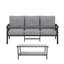 Ensemble de patio luxueux toutes saisons avec canapé sculptural-2103918383-2103918381