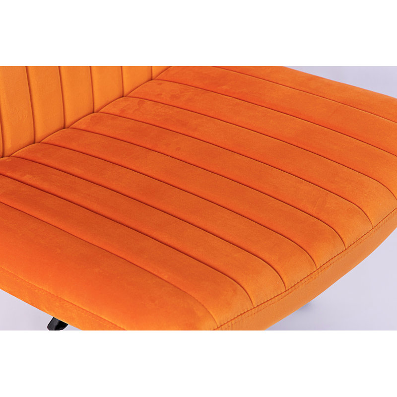 Chaise de bureau Modern, Velours Altay, Orange