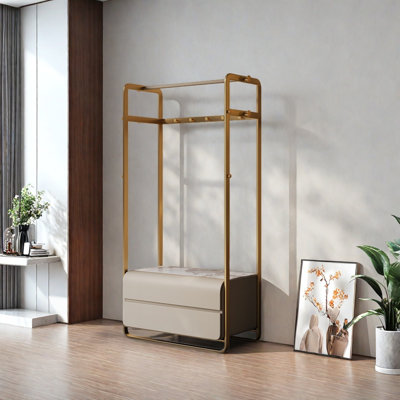 Fashionable Arc Edge Coat Rack