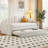 Upholstered Daybed With Trundle ,Velvet Sofabed With USB Charging Ports,No Box-Spring Needed-1317492208