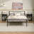 Kempst Steel Piece Bedroom Set-99563627-99563626