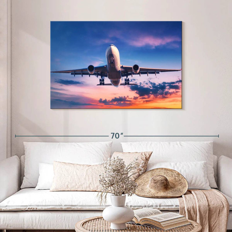 Avion Mehar Sunset, H 30 po x l 45 po