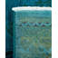 Tapis bleu sarcelle 10 pi 3 po x 8 pi Crestline One-of-a-Kind