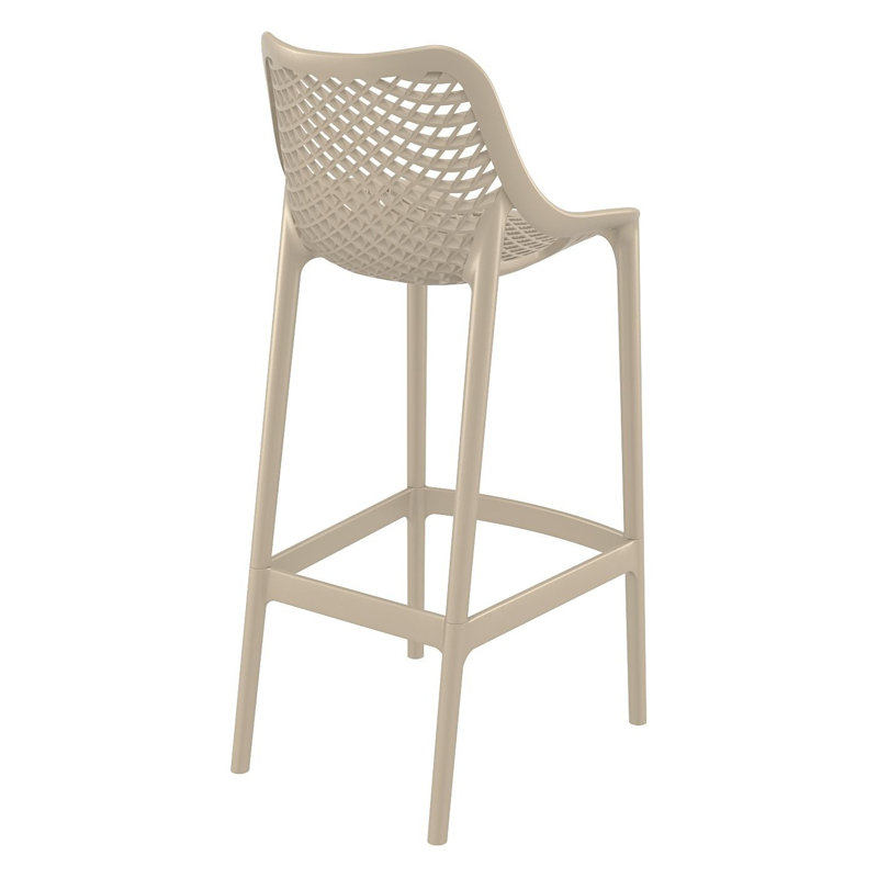 Tabouret de bar pour le patio Farrah, Taupe, 29.5"
