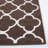 Rodgers Hand Woven Flat Weave Banana Silk/Wool/Cotton Geometric Rug in Brown-57228918