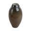 Sagebrook Home 11" Callen Wide Porcelain Vase, Brown-633667707