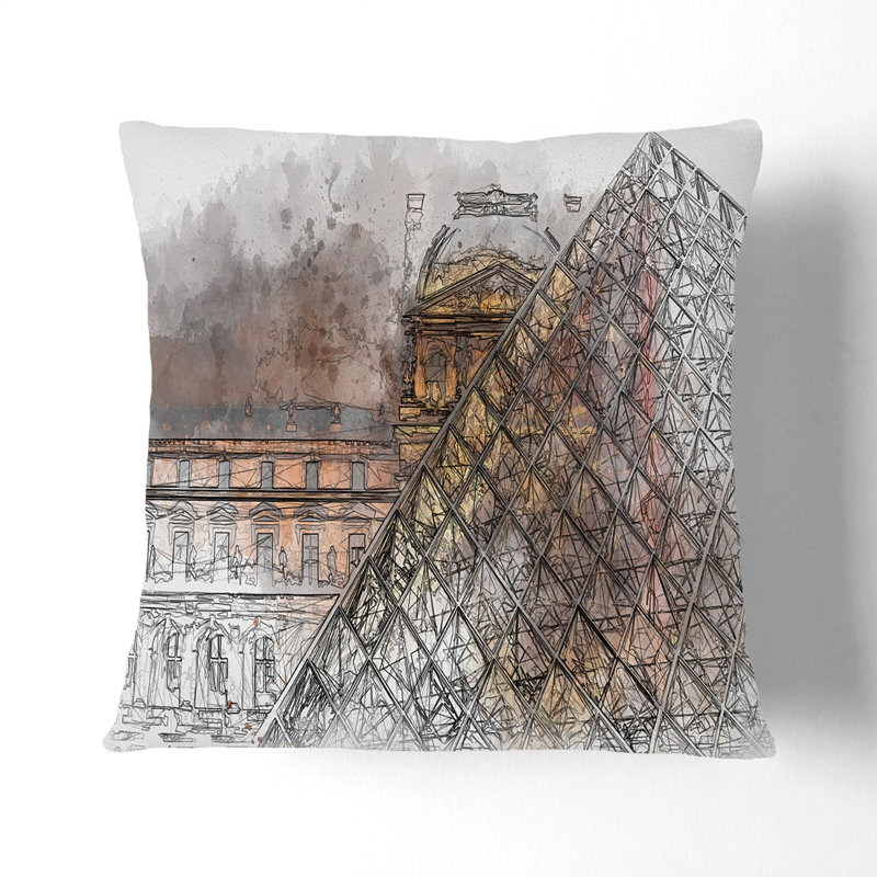 Square Cushion, 55cm H x 55cm W x 20cm D