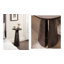 Table d'appoint ronde en métal Picard