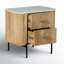 Table de chevet 24 po Carmela
