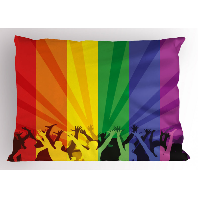 Pride Polyester Sham Set, Twin