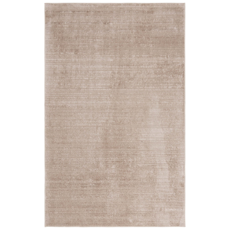 Fatmeh Performance Solid Color Rug, Rectangle 5' x 8'