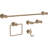 Delta Nicoli 4-Piece Bath Hardware Set with 18 to 24 in. Towel Bar, Toilet Paper Holder, Towel Ring, Towel Hoo