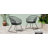 Outdoor Wicker Dining Chairs With Water-Resistant Cushions