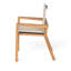 Chaises d'extérieur en filet beige: cadre solide pour le salon en bois 2 et siège confortable-975322427