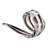 14" Newtok Long Glass Ribbon Statuary
