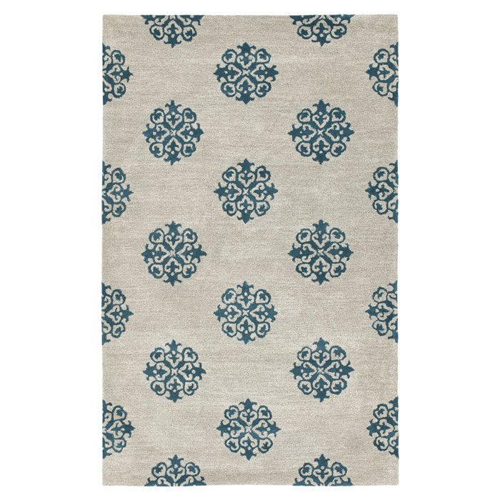 Candelo Hand Tufted Wool Pile Geometric Rug
