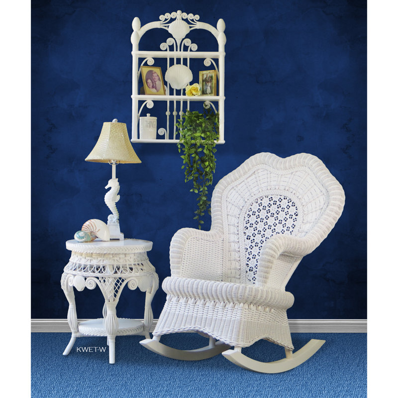Chaise berçante Adelaida, Blanc