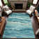 Premium Machine Washable Alijah AMF1246 Stripes Rug