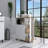 Kitchen Island, One Cabinet, Four Open Shelves