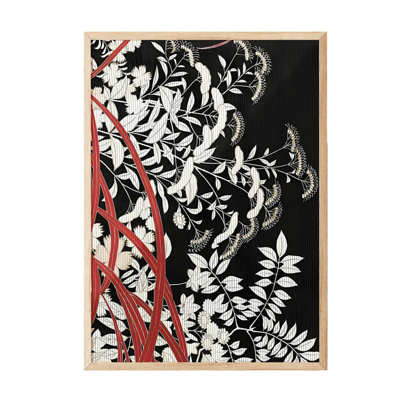 Peinture décorative encadrée