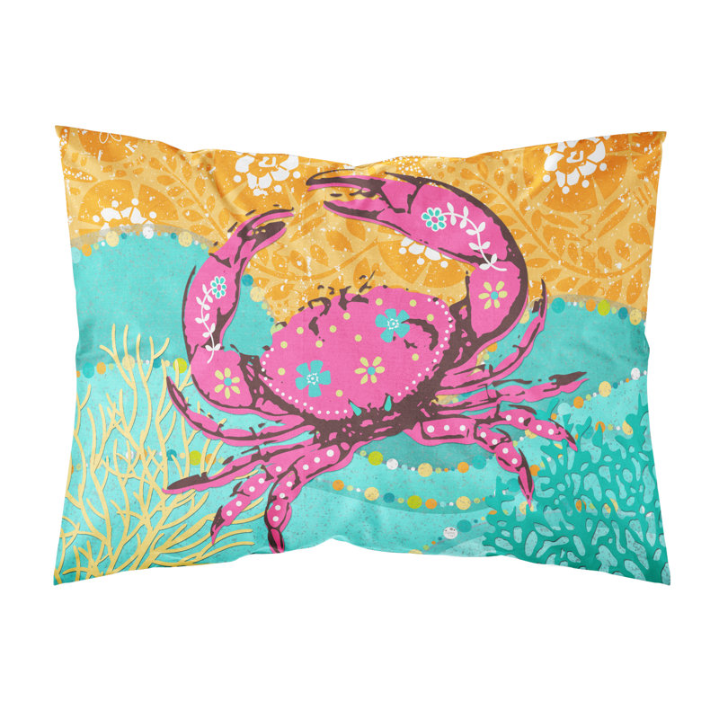 Taie d’oreiller crabe