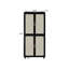 Armoire 4 portes avec 4 tablettes intérieures réglables-906648523