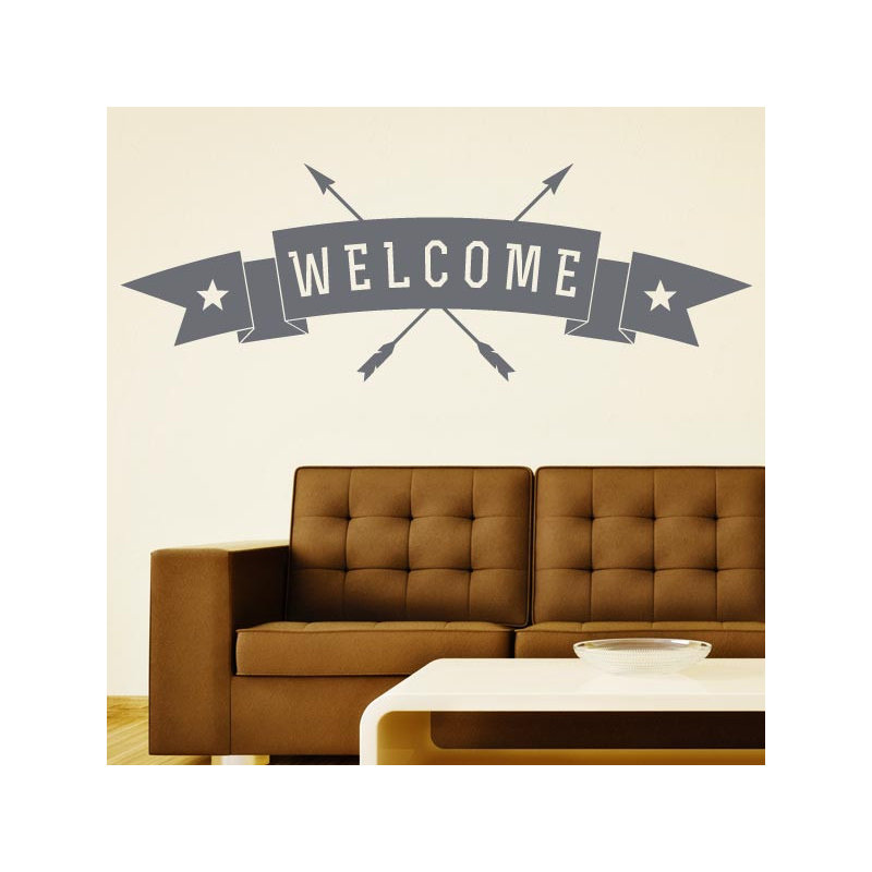 Wall Decal, Blue, Medium