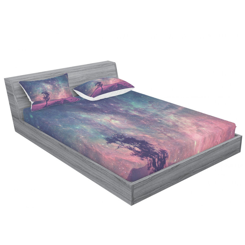Microfiber Sheet Set, Full Sheet Set with Fitted Sheet