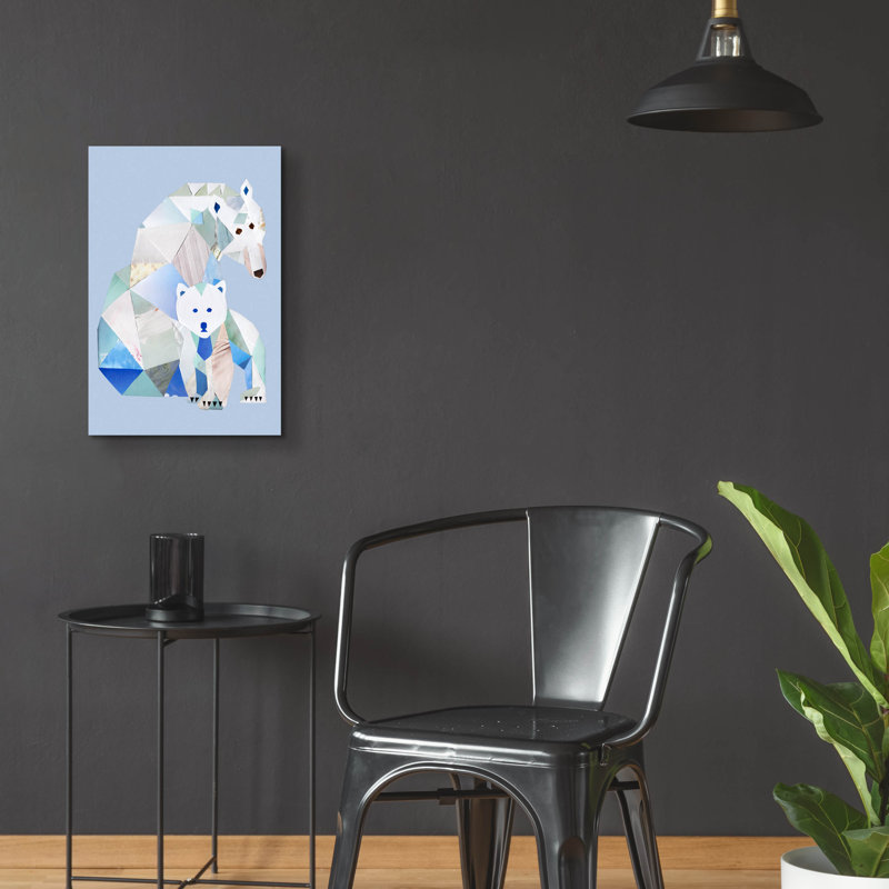 "Ours polaires gris" par Artpoptart, H 24 po x l 16 po