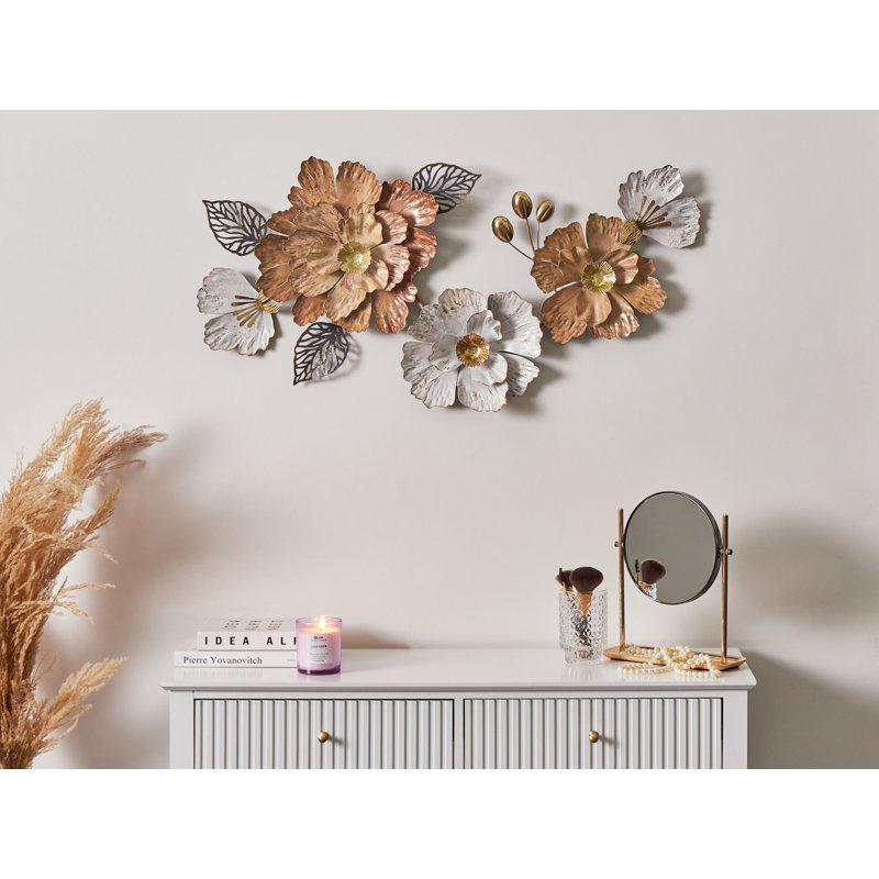 Handmade Plants & Flowers Wall Decor on Iron